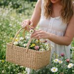 Gift hamper baskets, Sea Grass Basket (Rectangular-10*8*5 Inches) - Image 4