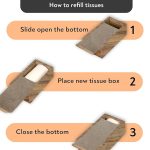 Wooden Tissue Box| Rosewood Napkin Box| Tissue Holder Organizer for Table, Home, Office, Car Or Spa | Rectangular Facial Paper Cloth Storage Case| Dispenser (9X5 Inches, Rosewood Plain) - Image 4
