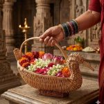 Swan-Shaped Woven Storage Basket, Natural Rattan, Handcrafted, Fruit & Flower Basket