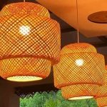 Handmade Natural Bamboo Hanging Lamp  | Eco-Friendly Ceiling Pendant Light for Home, Café & Restaurant - Image 5