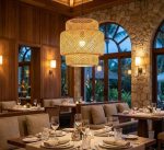 Handmade Natural Bamboo Hanging Lamp  | Eco-Friendly Ceiling Pendant Light for Home, Café & Restaurant - Image 2