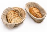 Bread Basket, Sourdough Bread Basket for Home Baking, Handmade Proofing Basket Set with Cloth Cover, Available in different size.s - Image 2